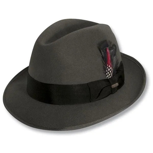 Scala Detroit - Sombrero fedora de lana