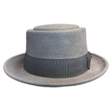 Deadwood Trading Skavoovie - Sombrero Pork Pie de Fieltro de Lana Suave