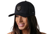 Milwaukee Trucker Hat  |  Black MIL X Snapback