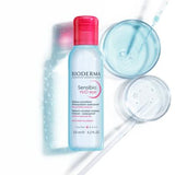 Bioderma Sensibio H2O - Gentle Micellar Eye Makeup Remover for Sensitive Eyes - Hypoallergenic & Fragrance-Free - Cleanses & Soothes (4.23 fl oz)
