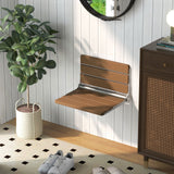 Wall-Mounted Foldable Waterproof HIPS Bathroom Bench