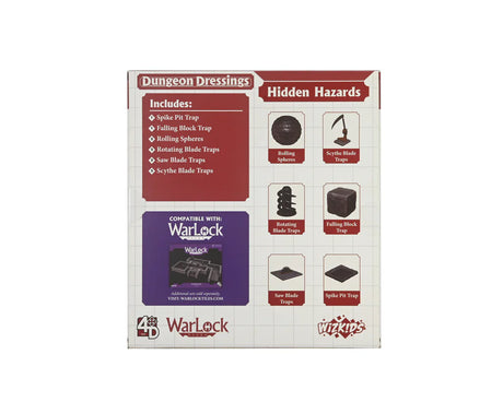 WarLock Tiles: Dungeon Dressings - Traps - Hidden Hazards