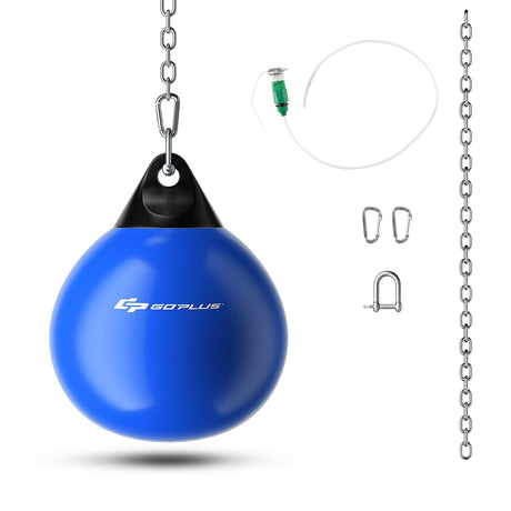 Saco de Boxeo de Agua de 21 Pulgadas con Cadena Metálica Ajustable