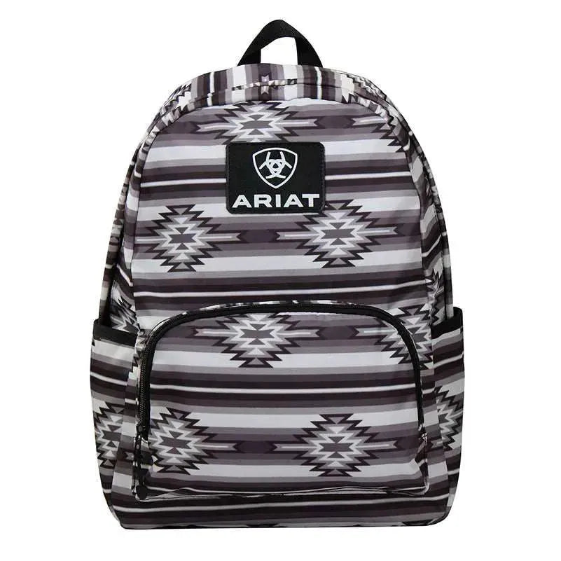 Mochila Ariat Aztec (Negro/Gris/Blanco)
