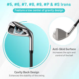 Set completo de palos y bolsa de golf para mujer - Bolsa de golf con soporte - Verde