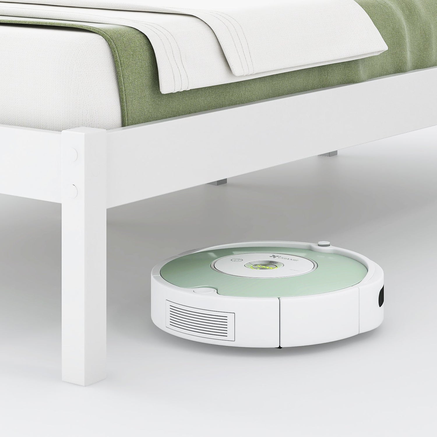 Armazón de cama de madera tamaño Twin/Full/Queen con cabecera y soporte de listones de madera