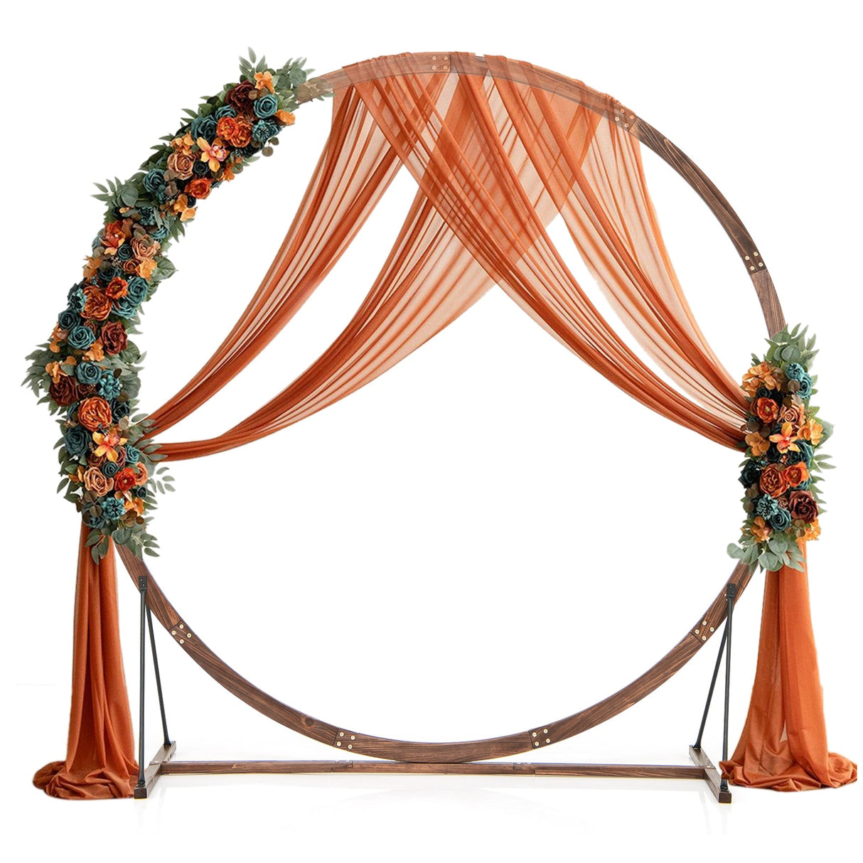 Arco de boda de madera Soporte de madera maciza para telón de fondo de ceremonia de boda