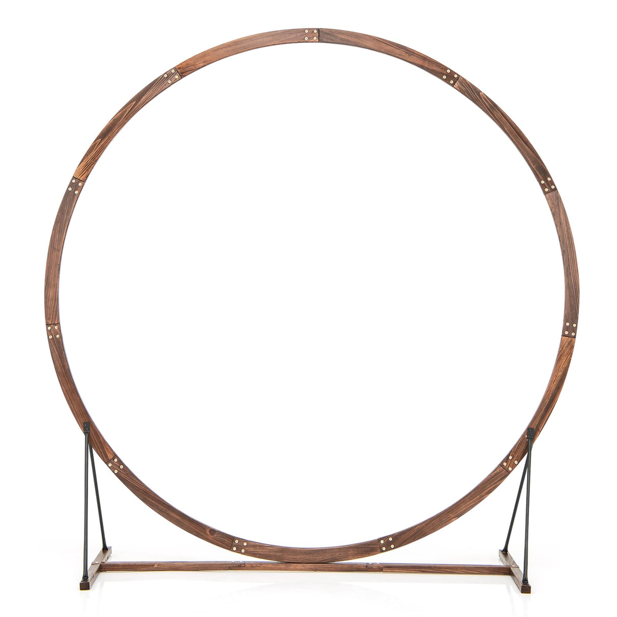 Arco de boda de madera Soporte de madera maciza para telón de fondo de ceremonia de boda