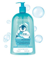 Bioderma ABCDerm Foaming Cleanser for Babies and Children - Gentle, Hypoallergenic, and Paraben-Free Skincare - 33.81 fl oz