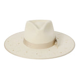 Sombrero de vaquera Stetson Night Sky S - Fedora de fieltro de lana de ala ancha