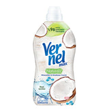 Vernel Concentrated Fabric Softener with Minerals & Coconut - 1440ml, Long-Lasting Fragrance & Natural Ingredients