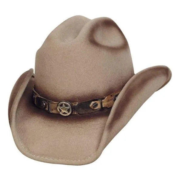 Bullhide Yearling - Sombrero Infantil Moldeable de Fieltro de Lana