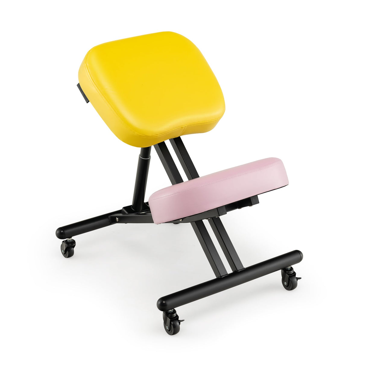 Silla Ergonómica Ajustable para Arrodillarse con Varilla de Resorte de Gas Mejorada y Cojines de Espuma Gruesos