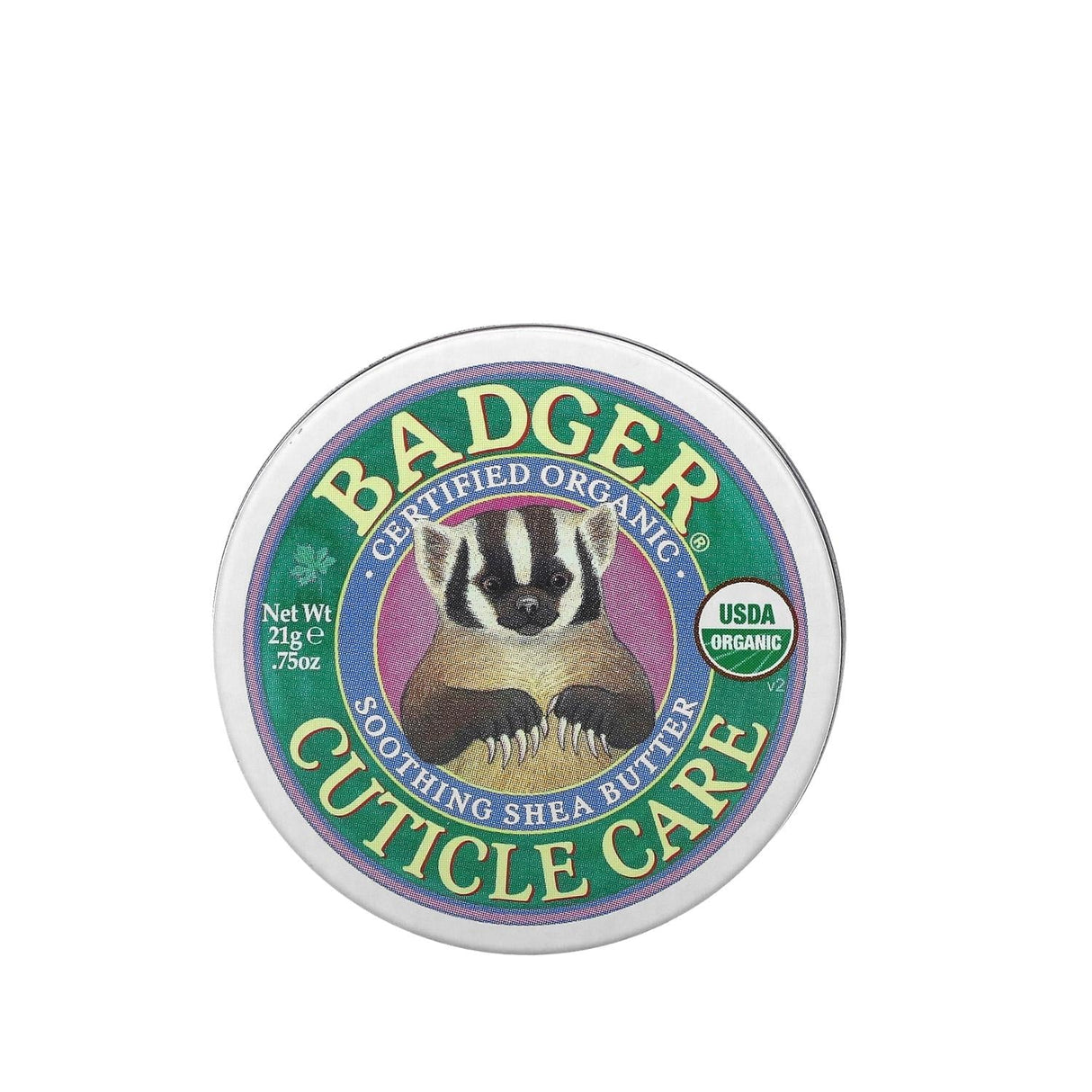 Badger Nail Care Cream - Moisturizing & Nourishing for Healthy Nails, Natural Ingredients, 0.74 oz