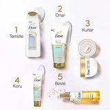 Dove Bond Intense Repair Hair Mask: Peptide Treatment for Damaged Hair, Deep Conditioning, Split End Repair & Heat Protection - 265ml