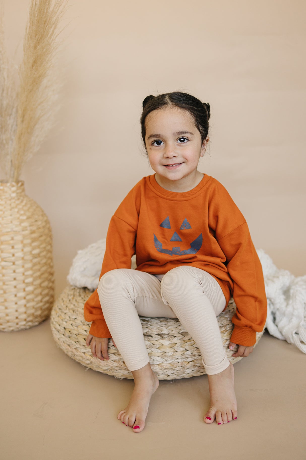 Sudadera Jack O' Lantern de cuello redondo