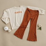 Cream ‘Pumpkin’ Crewneck Sweatshirt
