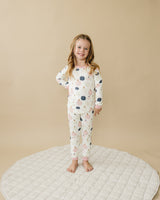 Pijama de bambú de 2 piezas Pretty 'n Pumpkin