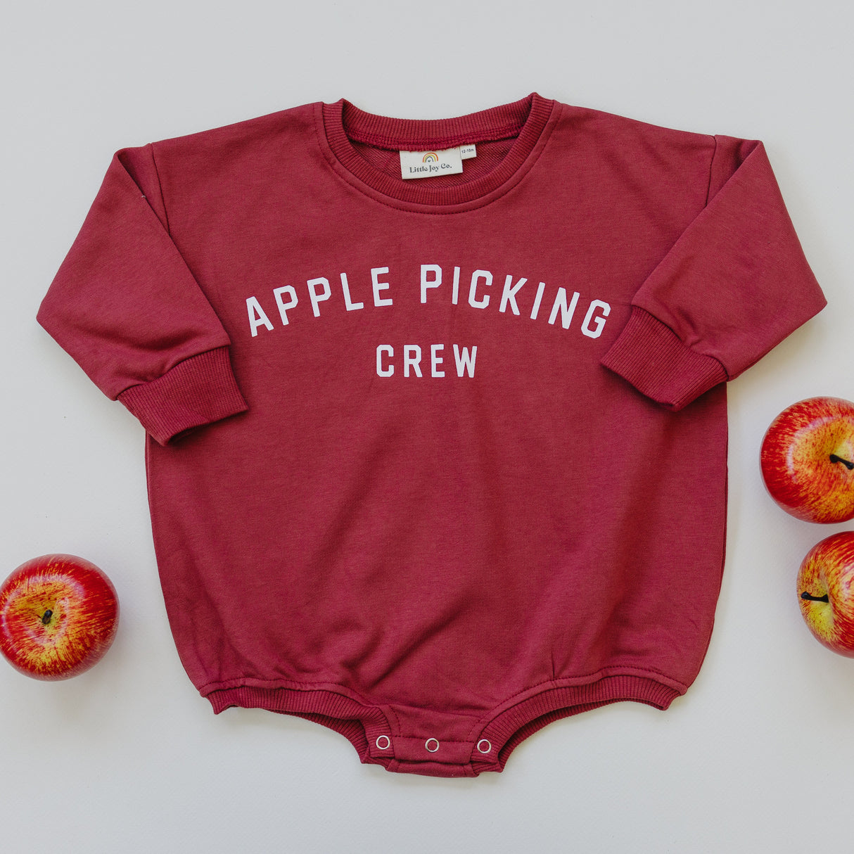 Mameluco Sudadera Equipo Recogida de Manzanas