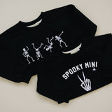 Sudadera con cuello redondo mini espeluznante de algodón orgánico