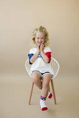 USA Colorblock Tee - Oversized or Regular Fit