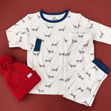 Puppy Love 2pc Bamboo Pajamas