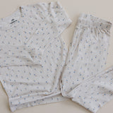 Pijama de bambú de 2 piezas Tiny Tulips