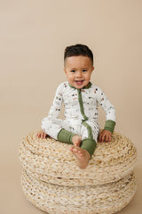 Pijama de bambú Zippy de Tiny Tractors