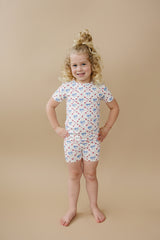 Red White & Bows 2pc Bamboo Pajamas