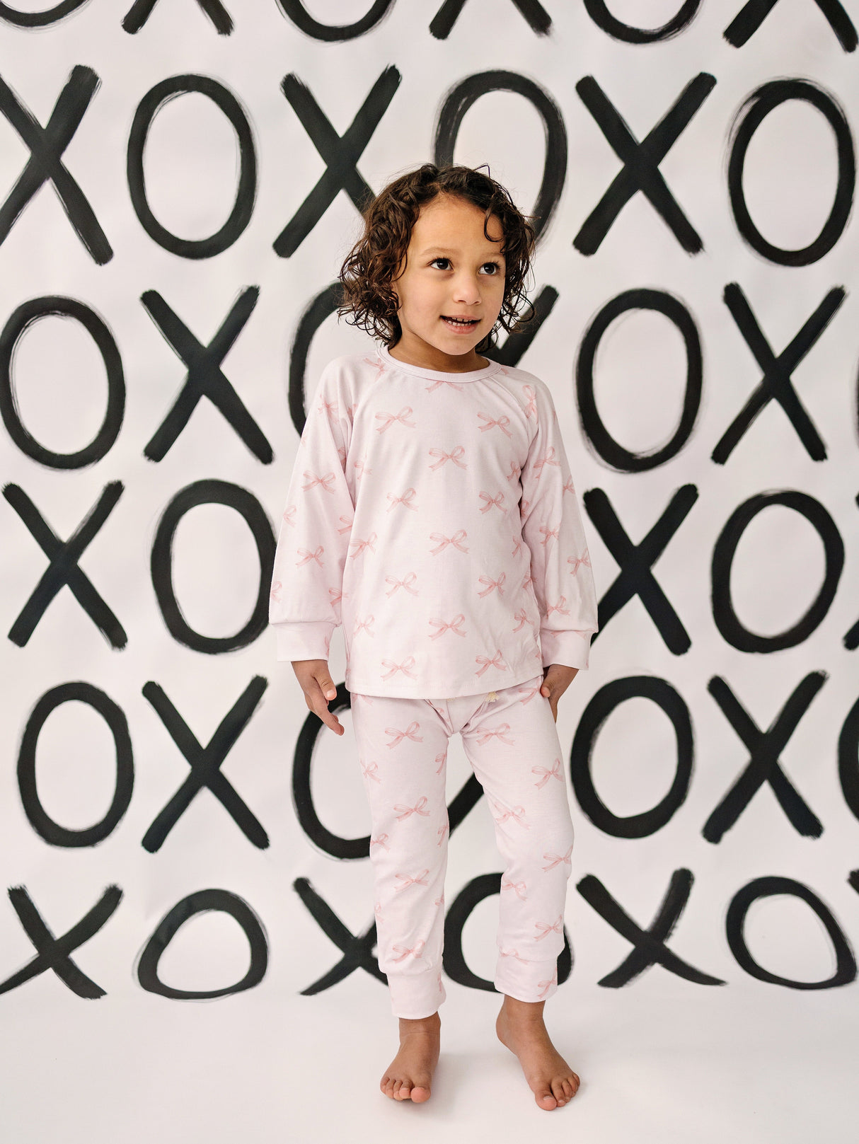 Blushing Bows Conjunto de salón modal *0-3m y talla 5 restantes