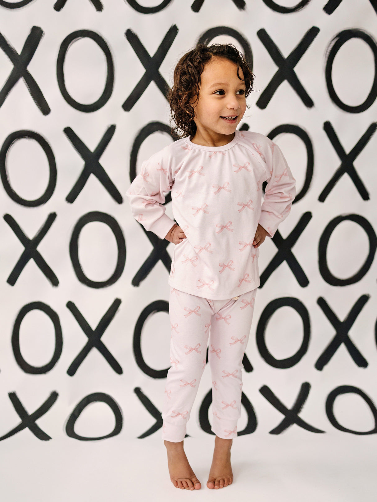 Blushing Bows Conjunto de salón modal *0-3m y talla 5 restantes