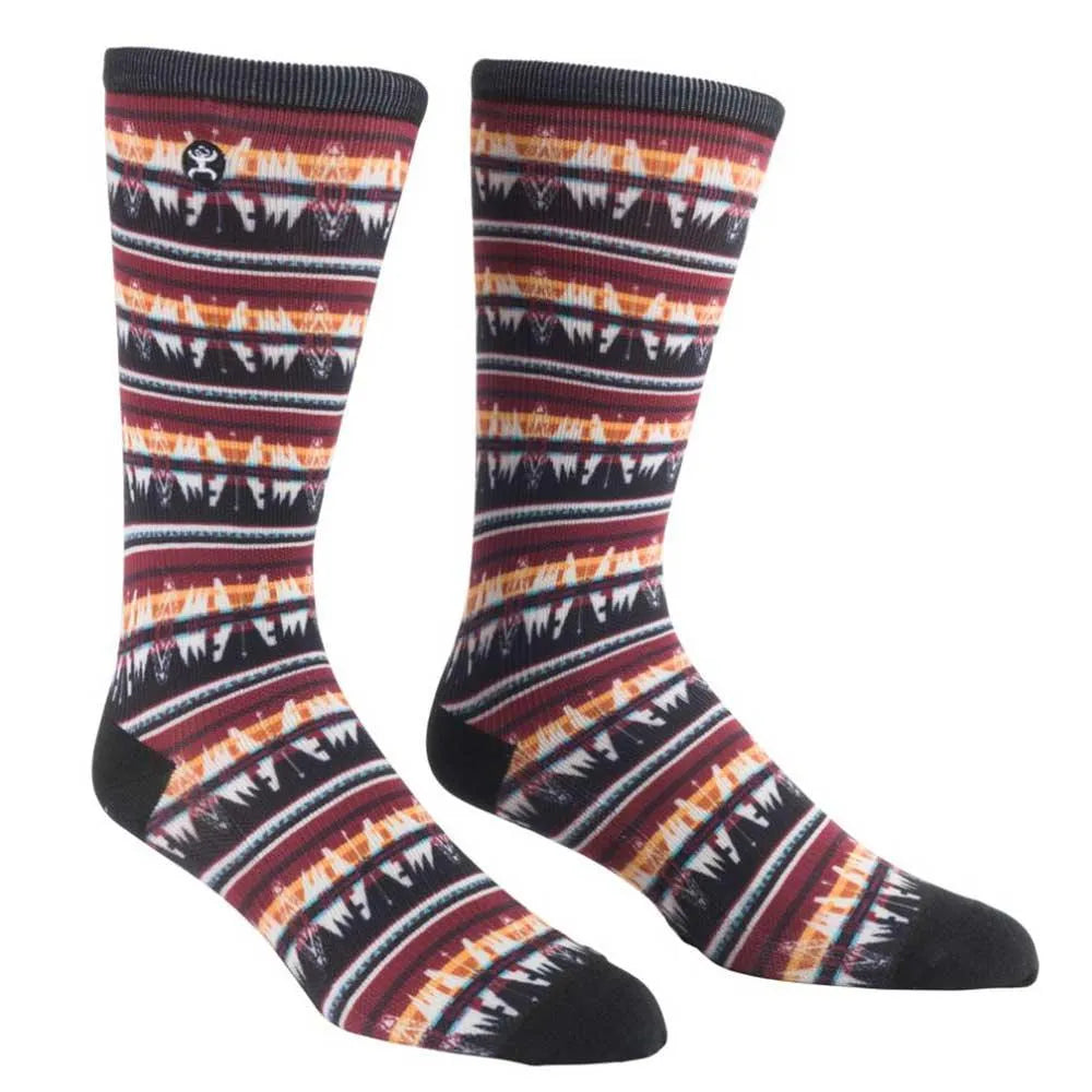 Calcetines gráficos de bota HOOey (Tótem) - Calcetines western