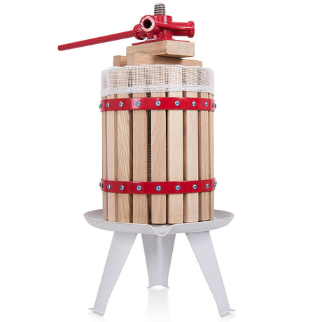 Prensa de frutas para vino de 6 litros (1.6 galones) para hacer sidra/jugo