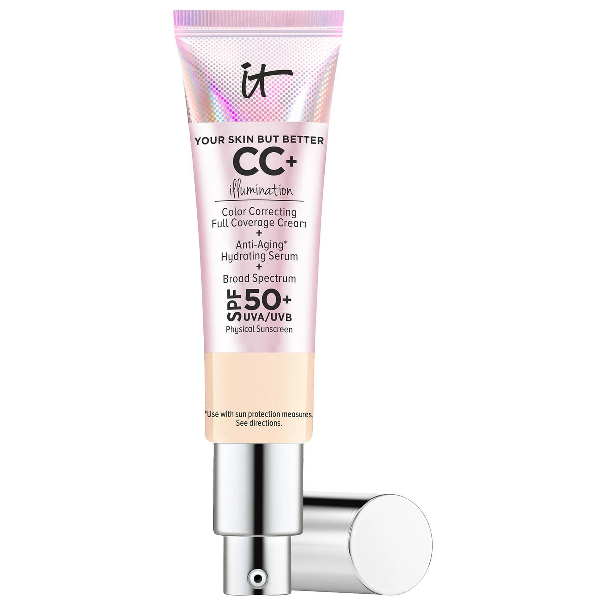CC+ Cream Illumination with SPF 50+ - Full Coverage Anti-Aging Foundation