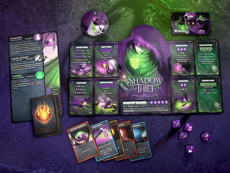 Dice Throne Season 1 - Box 3 - Pyromancer vs Shadow Thief