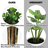 Jardinera decorativa artificial de 6 pies para interiores y exteriores