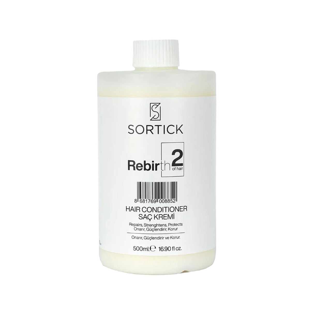 Sortick Rebirth No2 Protective Hair Cream 500ml - Nourishing & Protective Hair Care