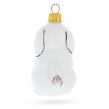 Whimsical Bunny Messenger with Envelope Glass Ornaments