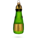 Bottle of Sparkling Wine Champagne Glass Christmas Ornament