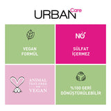 Urban Care Expert Hair Tonic Biotin&Caffeine 200 ml with Pink Scalp Massager Hair Brush