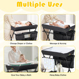 Organizador portátil de altura ajustable para bebés con