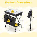 Organizador portátil de altura ajustable para bebés con