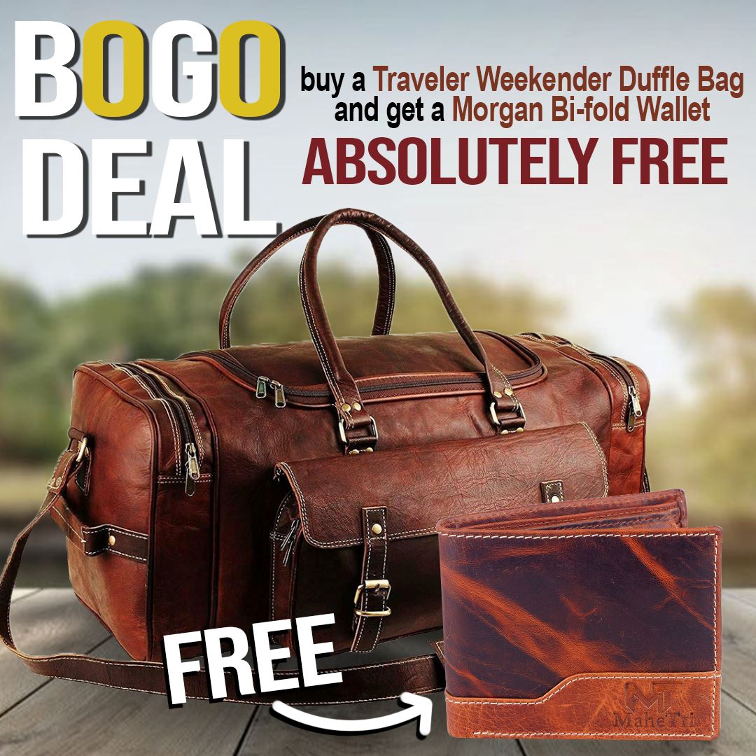 Bolsa de viaje tipo duffle Traveler + Cartera GRATIS