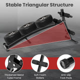 Banco de abdominales reclinable ajustable para gimnasio en casa