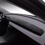Alcantara Spliced Dash Trim for Tesla Model 3 Highland / Model Y Juniper (2PCS)