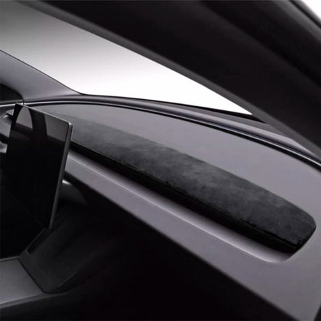 Alcantara Spliced Dash Trim for Tesla Model 3 Highland / Model Y Juniper (2PCS)