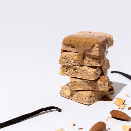 Barrita de proteína de almendra y vainilla 50 g x 12 barritas
