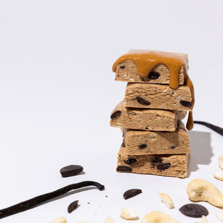 Barritas de Proteína de Masa de Galleta y Anacardo 50g x 12 unidades
