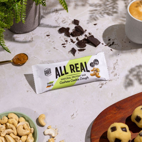 Barritas de Proteína de Masa de Galleta y Anacardo 50g x 12 unidades