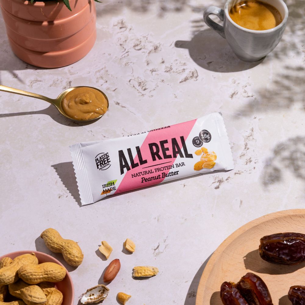 Barrita de proteína con mantequilla de cacahuete 50g x 12 barritas